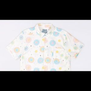 Fireworks button up: cute tomboy boyfriend style